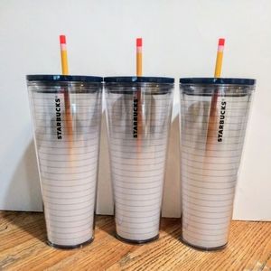 Starbucks Teachers 24oz Pencil cup
